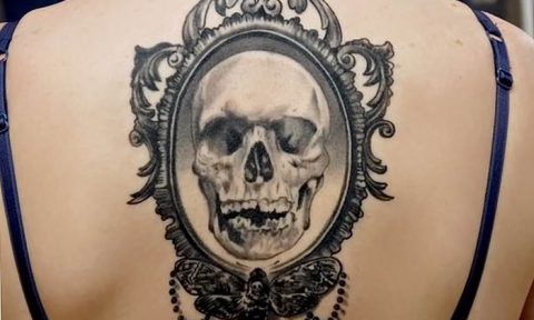 photo tattoo mirror 05.12.2018 №166 - Example tattoo pattern with mirror - tattoovalue.net